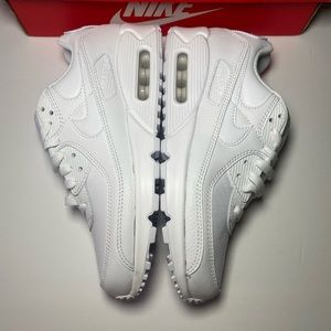 Mens Nike Air Max 90 White Leather size 8